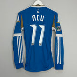 2012/14 PHILADELPHIA UNION ADU #11 *PLAYER ISSUE* L/S AWAY SHIRT (S) ADIDAS