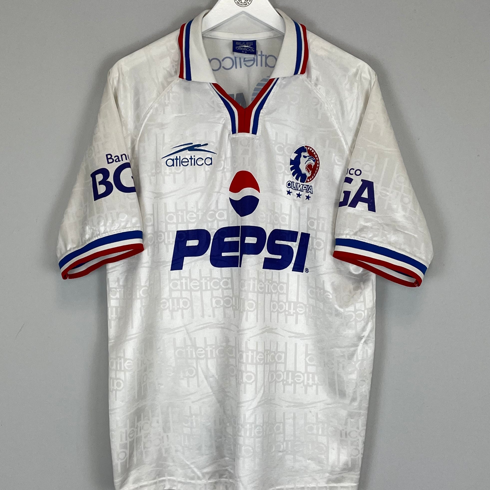 Shop 2000/01 OLIMPIA THIRD SHIRT (M) ATLETICA, classic football shirts, vintage football shirts & retro soccer jerseys at Cult Kits