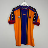 Shop 1997/98 BARCELONA RIVALDO #11 AWAY SHIRT (L) KAPPA, classic football shirts, vintage football shirts & retro soccer jerseys at Cult Kits