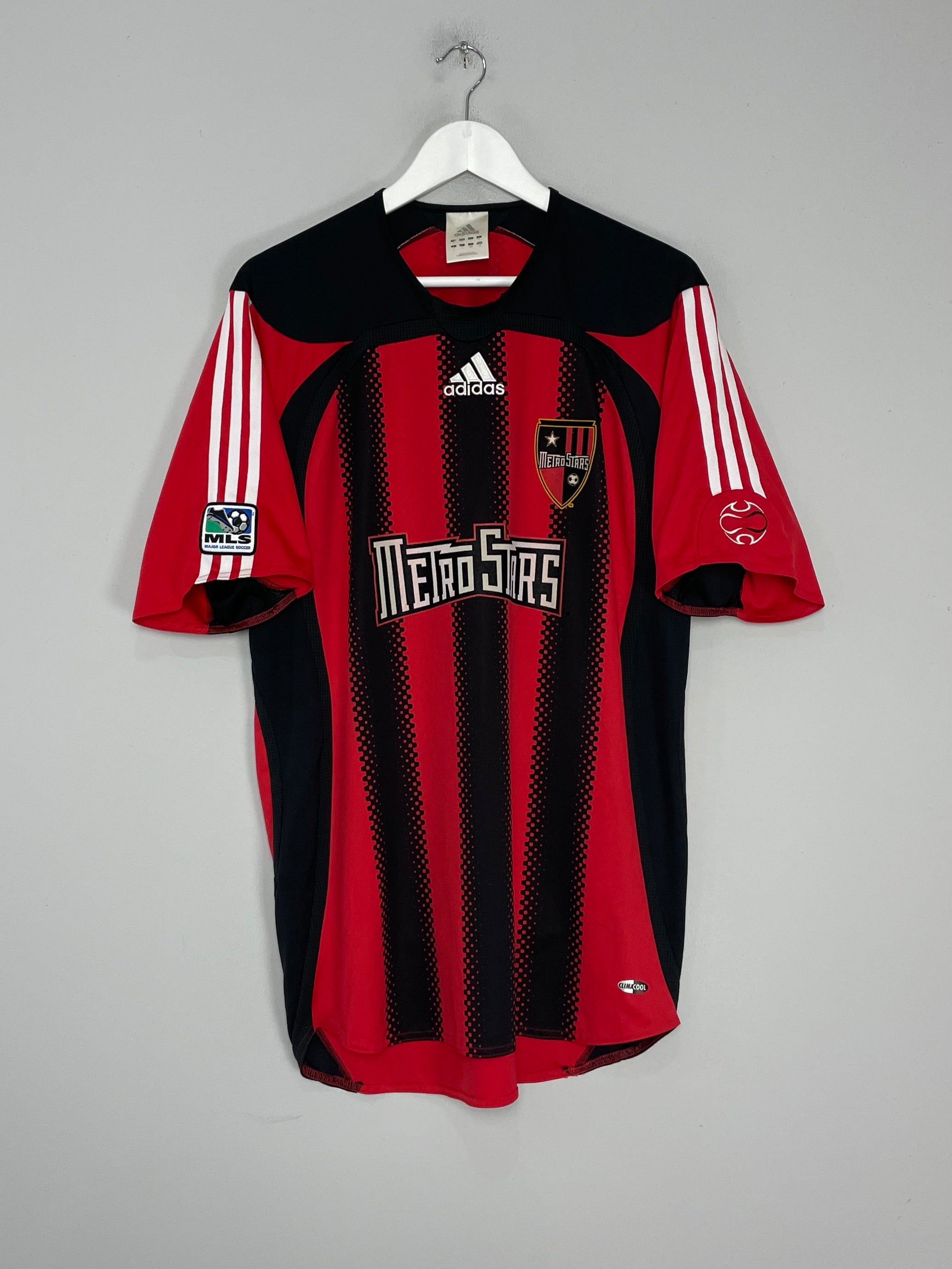 Shop 2006/08 MY/NJ METROSTARS HOME SHIRT (L) ADIDAS, classic football shirts, vintage football shirts & retro soccer jerseys at Cult Kits