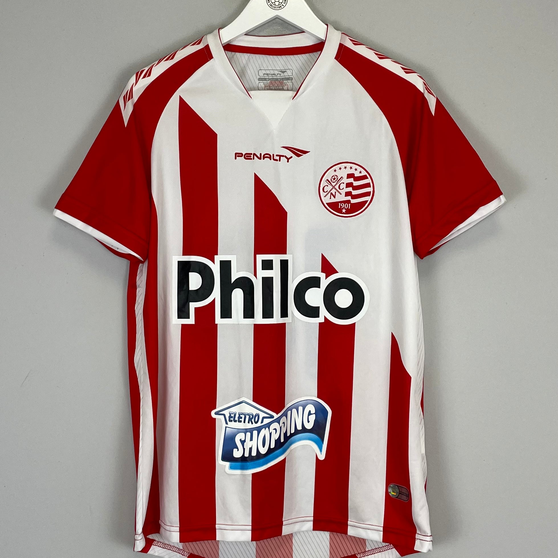 Shop 2013/14 CLUBE NAUTICO #10 HOME SHIRT (M) PENALTY, classic football shirts, vintage football shirts & retro soccer jerseys at Cult Kits