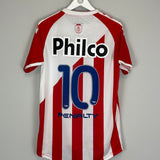 Shop 2013/14 CLUBE NAUTICO #10 HOME SHIRT (M) PENALTY, classic football shirts, vintage football shirts & retro soccer jerseys at Cult Kits