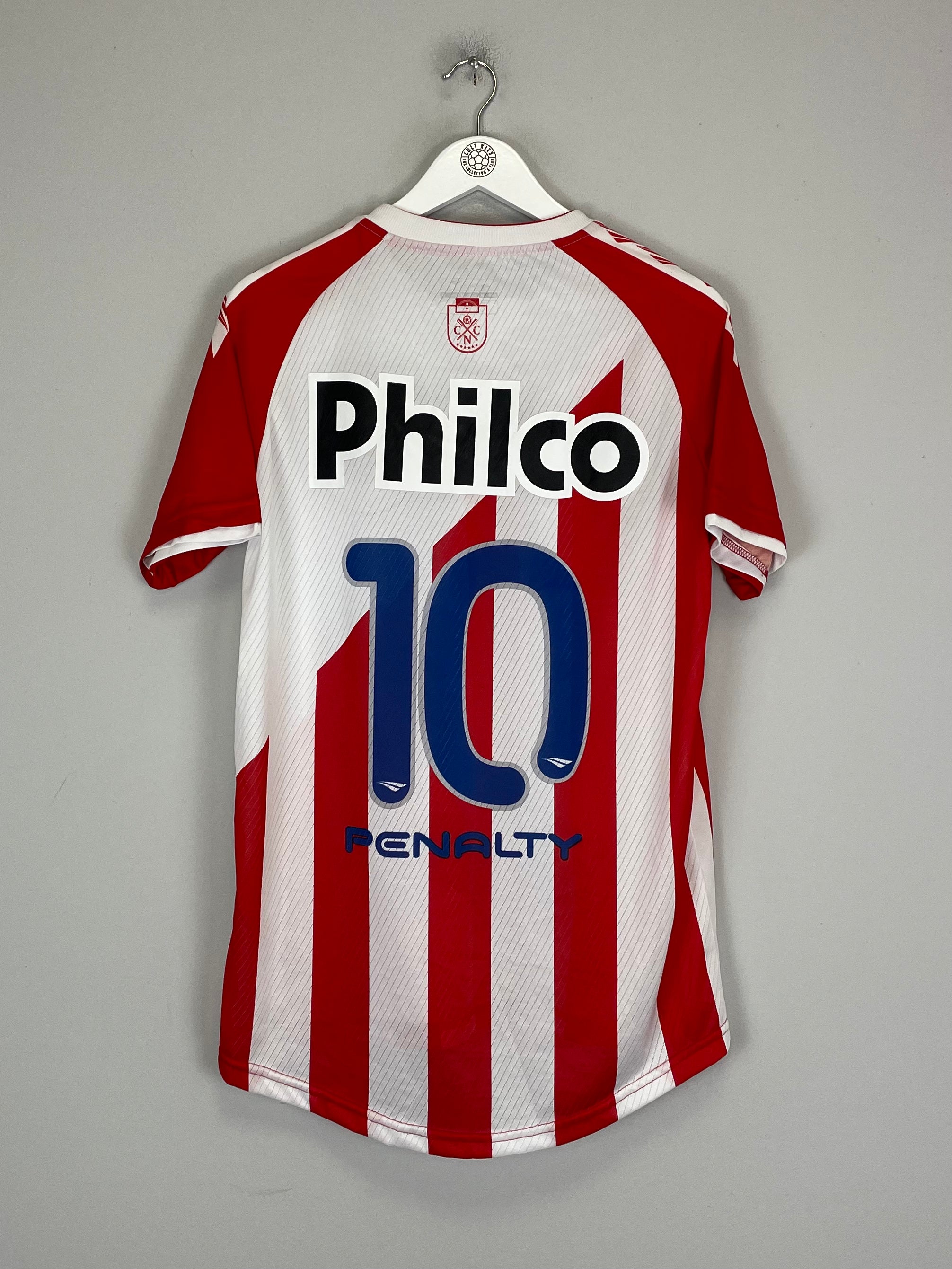 Shop 2013/14 CLUBE NAUTICO #10 HOME SHIRT (M) PENALTY, classic football shirts, vintage football shirts & retro soccer jerseys at Cult Kits