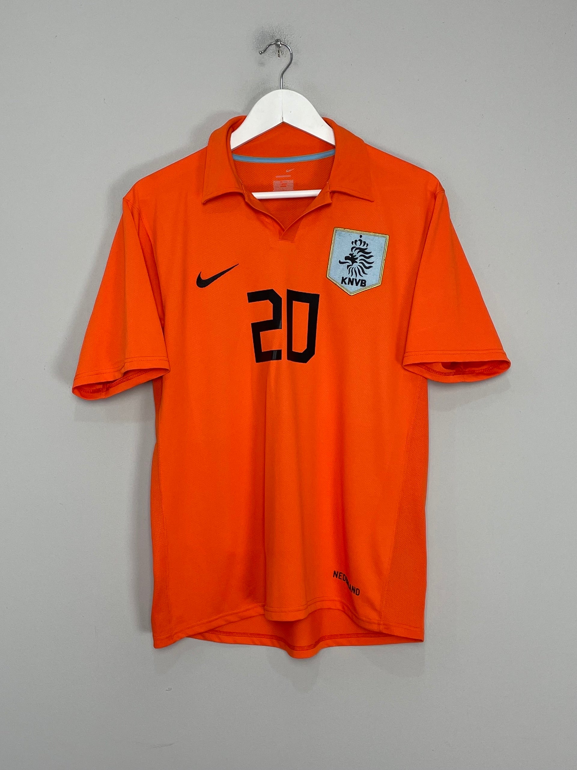 Shop 2006/08 NETHERLANDS SNEIJDER #20 HOME SHIRT (M) NIKE, classic football shirts, vintage football shirts & retro soccer jerseys at Cult Kits