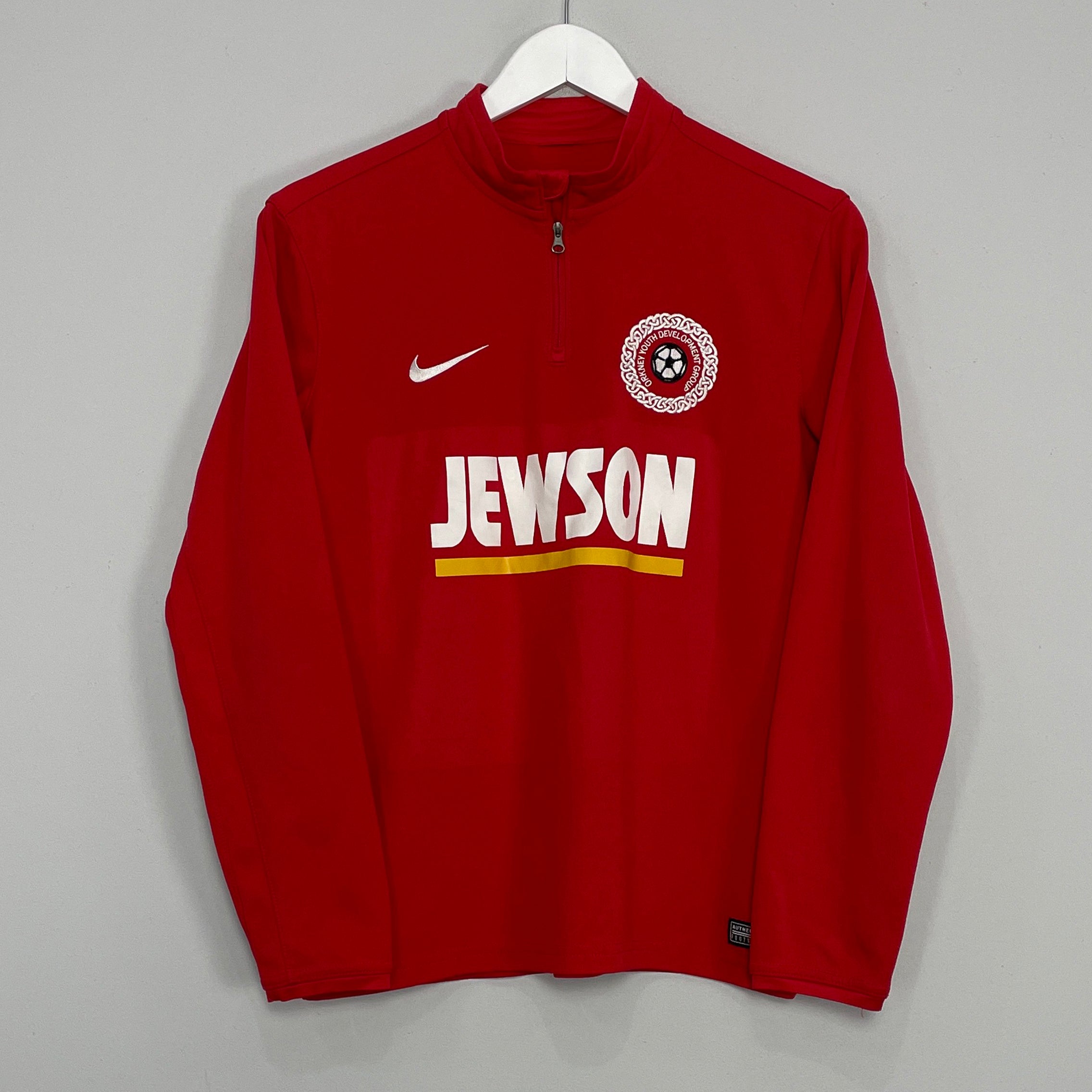 Shop 2017/18 ORKNEY YOUTH ACADEMY 1/4 ZIP TRAINING TOP (S) NIKE, classic football shirts, vintage football shirts & retro soccer jerseys at Cult Kits