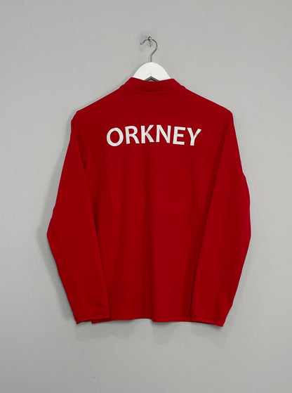 2017/18 ORKNEY YOUTH ACADEMY 1/4 ZIP TRAINING TOP (S) NIKE
