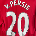 Shop 2013/14 MANCHESTER UNITED V.PERSIE #20 HOME SHIRT (L) NIKE, classic football shirts, vintage football shirts & retro soccer jerseys at Cult Kits