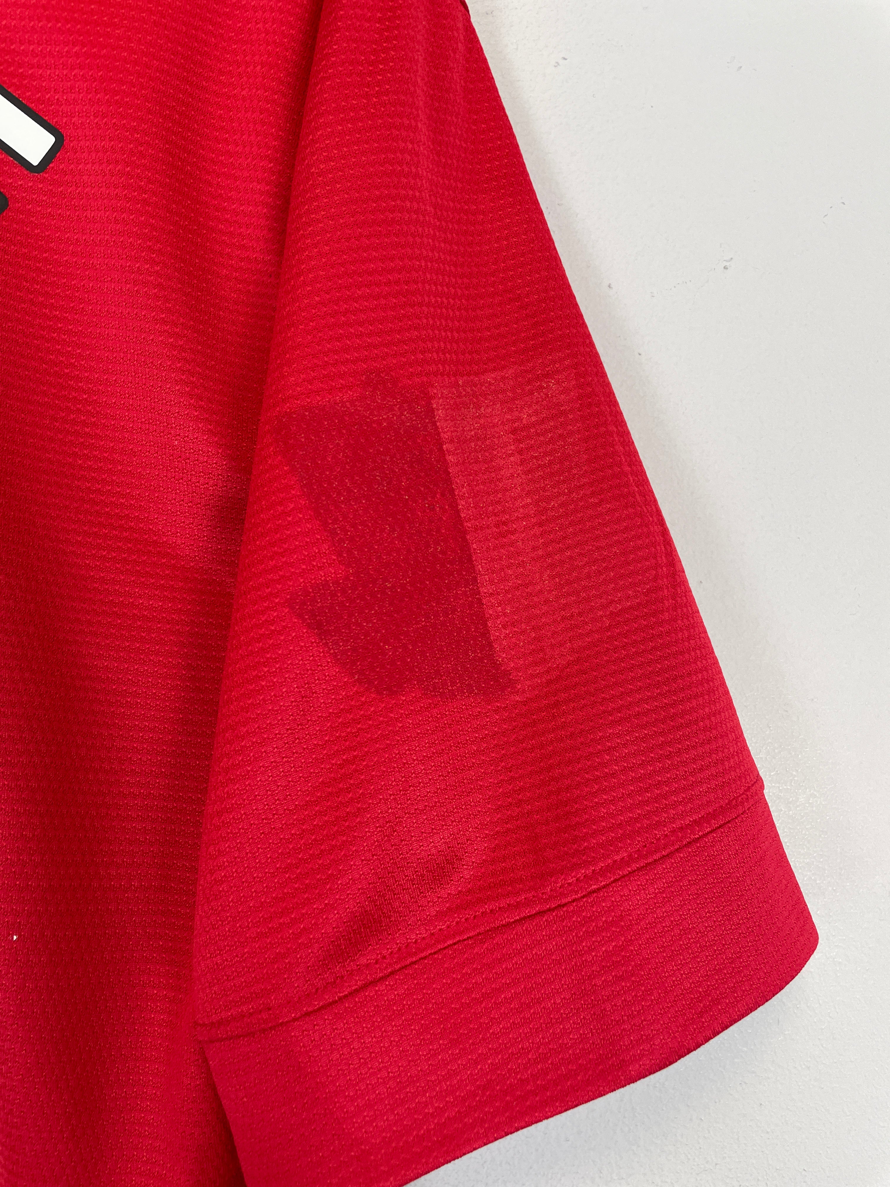 Shop 2013/14 MANCHESTER UNITED V.PERSIE #20 HOME SHIRT (L) NIKE, classic football shirts, vintage football shirts & retro soccer jerseys at Cult Kits