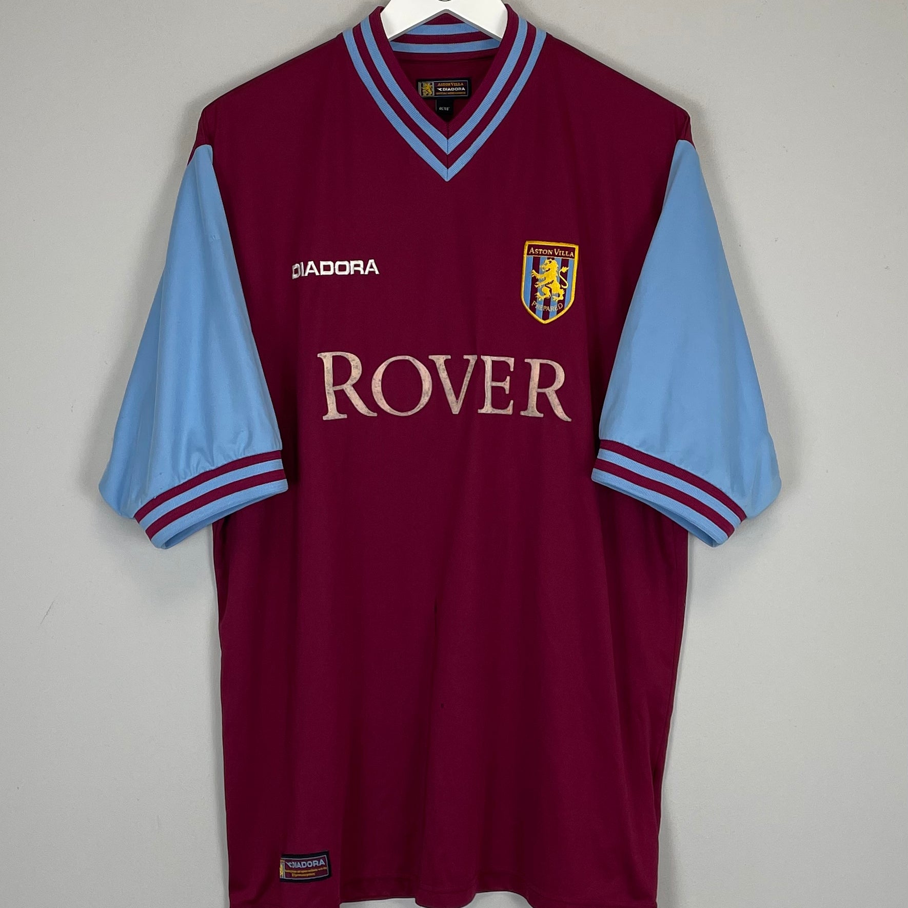 2002/03 ASTON VILLA HOME SHIRT (XL) DIADORA – Cult Kits