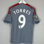 Shop 2008/09 LIVERPOOL TORRES #9 AWAY SHIRT (S) ADIDAS, classic football shirts, vintage football shirts & retro soccer jerseys at Cult Kits