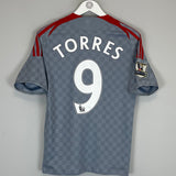 Shop 2008/09 LIVERPOOL TORRES #9 AWAY SHIRT (S) ADIDAS, classic football shirts, vintage football shirts & retro soccer jerseys at Cult Kits
