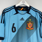 Shop 2012/13 SPAIN A.INIESTA #6 AWAY SHIRT (M) ADIDAS, classic football shirts, vintage football shirts & retro soccer jerseys at Cult Kits