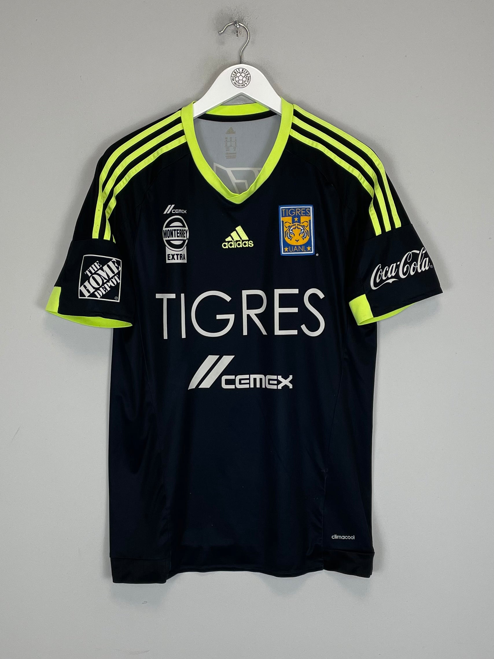 Shop 2016/17 TIGRES THIRD SHIRT (M) ADIDAS, classic football shirts, vintage football shirts & retro soccer jerseys at Cult Kits