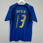 Shop 2006 ITALY NESTA #13 HOME SHIRT (M) PUMA, classic football shirts, vintage football shirts & retro soccer jerseys at Cult Kits