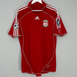 Shop 2006/08 LIVERPOOL GERRARD #8 *PLAYER ISSUE* C/L HOME SHIRT (L) ADIDAS, classic football shirts, vintage football shirts & retro soccer jerseys at Cult Kits