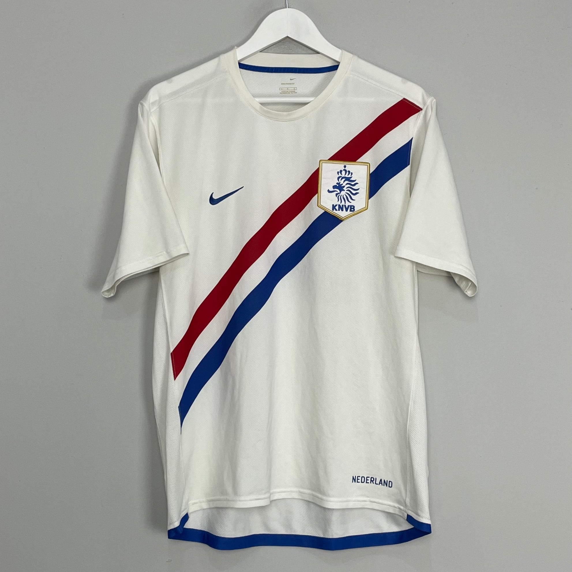 Shop 2006/08 NETHERLANDS AWAY SHIRT (L) NIKE, classic football shirts, vintage football shirts & retro soccer jerseys at Cult Kits