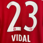 Shop 2015/16 BAYERN MUNICH VIDAL #23 HOME SHIRT (XL) ADIDAS, classic football shirts, vintage football shirts & retro soccer jerseys at Cult Kits
