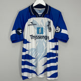 Shop 1998/99 DUISBERG #9 HOME SHIRT (L) DIADORA, classic football shirts, vintage football shirts & retro soccer jerseys at Cult Kits