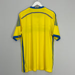 Shop 2014/15 SWEDEN HOME SHIRT (XL) ADIDAS, classic football shirts, vintage football shirts & retro soccer jerseys at Cult Kits