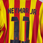Shop 2013/15 BARCELONA NEYMAR JR #11 AWAY SHIRT (L) NIKE, classic football shirts, vintage football shirts & retro soccer jerseys at Cult Kits
