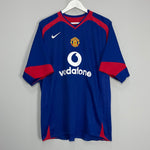 Shop 2005/06 MANCHESTER UNITED RONALDO #7 AWAY SHIRT (XL) NIKE, classic football shirts, vintage football shirts & retro soccer jerseys at Cult Kits