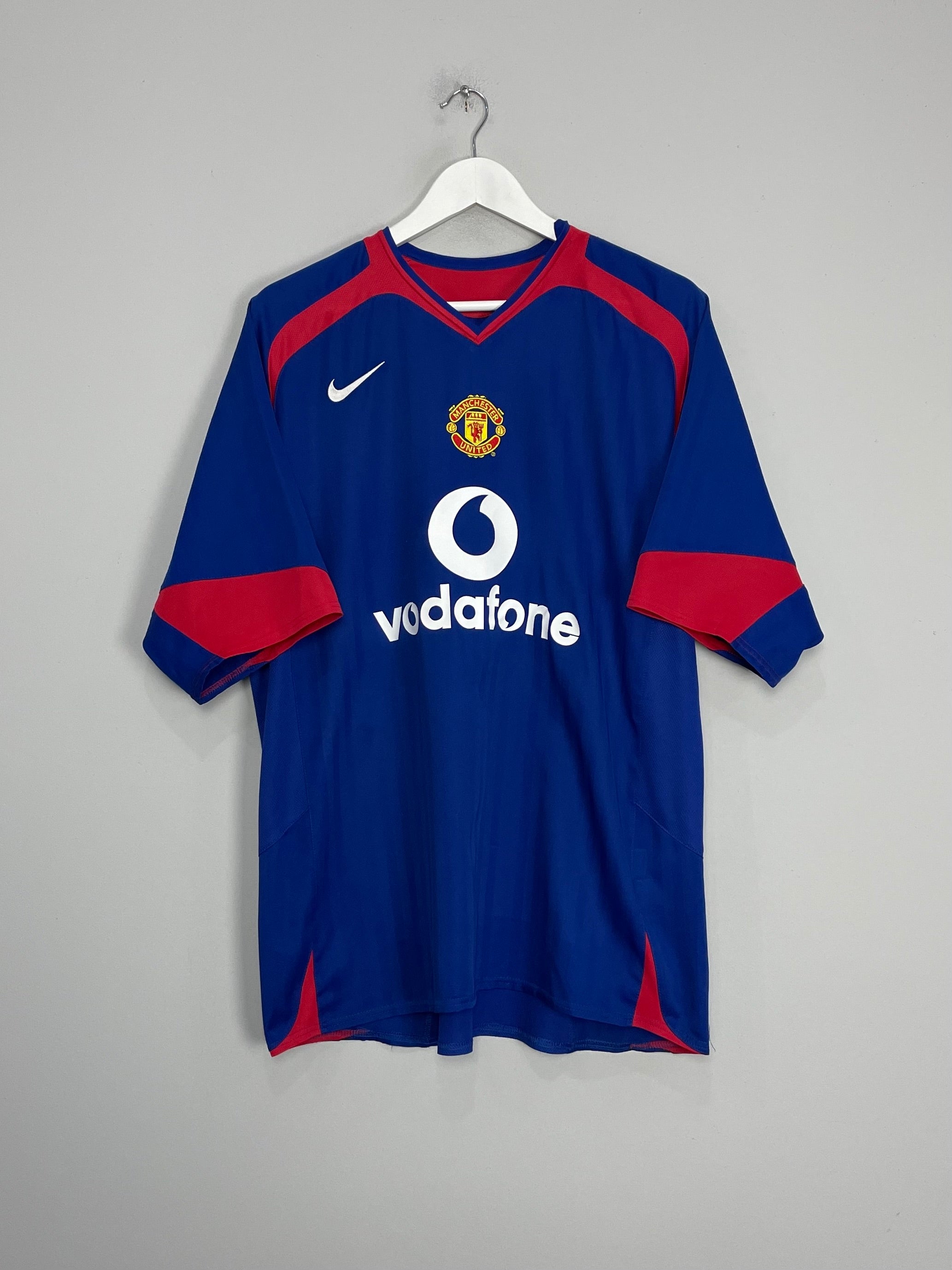 Shop 2005/06 MANCHESTER UNITED RONALDO #7 AWAY SHIRT (XL) NIKE, classic football shirts, vintage football shirts & retro soccer jerseys at Cult Kits