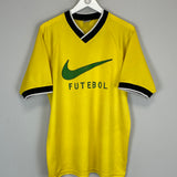 1998 BRAZIL TRAINING SHIRT (M) NIKE