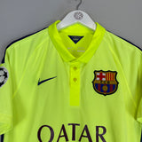 Shop 2014/15 BARCELONA NEYMAR JR #11 C/L THIRD SHIRT (M) NIKE, classic football shirts, vintage football shirts & retro soccer jerseys at Cult Kits