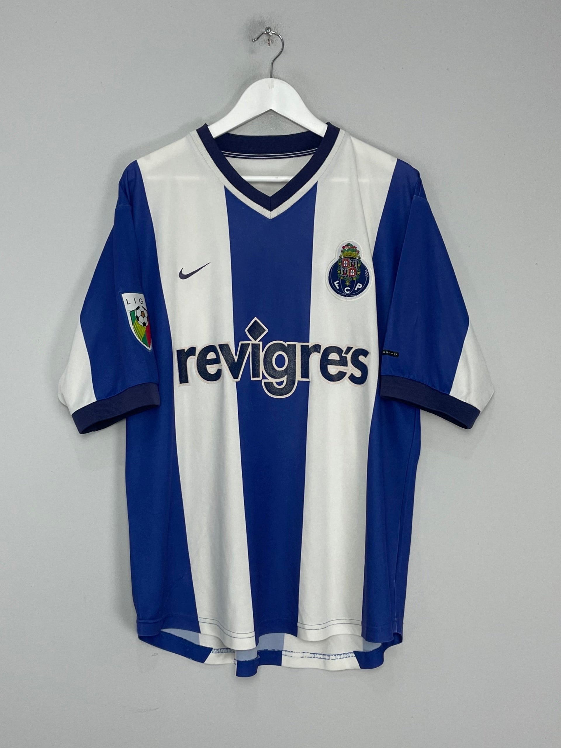 2000/01 PORTO HOME SHIRT (L) NIKE