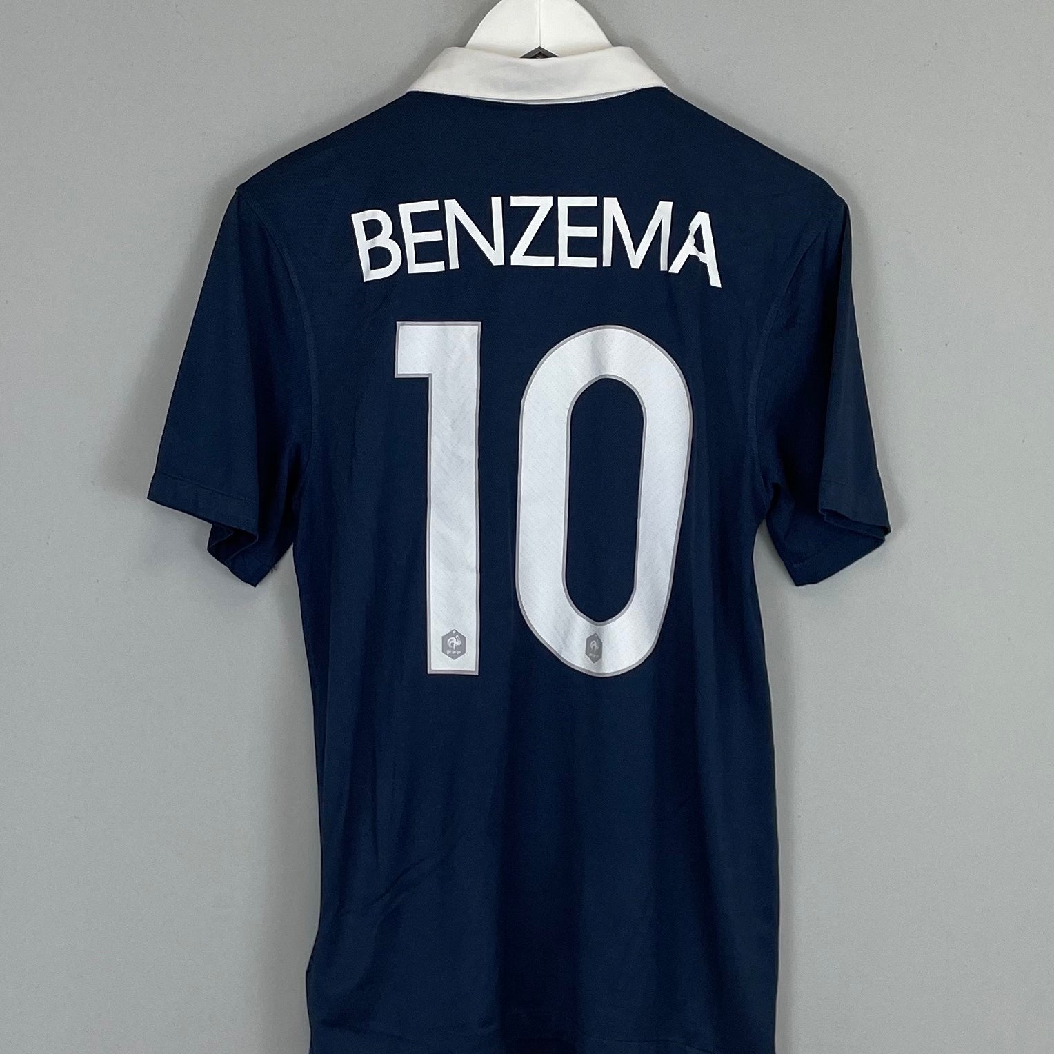 Shop 2014/16 FRANCE BENZEMA #10 HOME SHIRT (S) NIKE, classic football shirts, vintage football shirts & retro soccer jerseys at Cult Kits