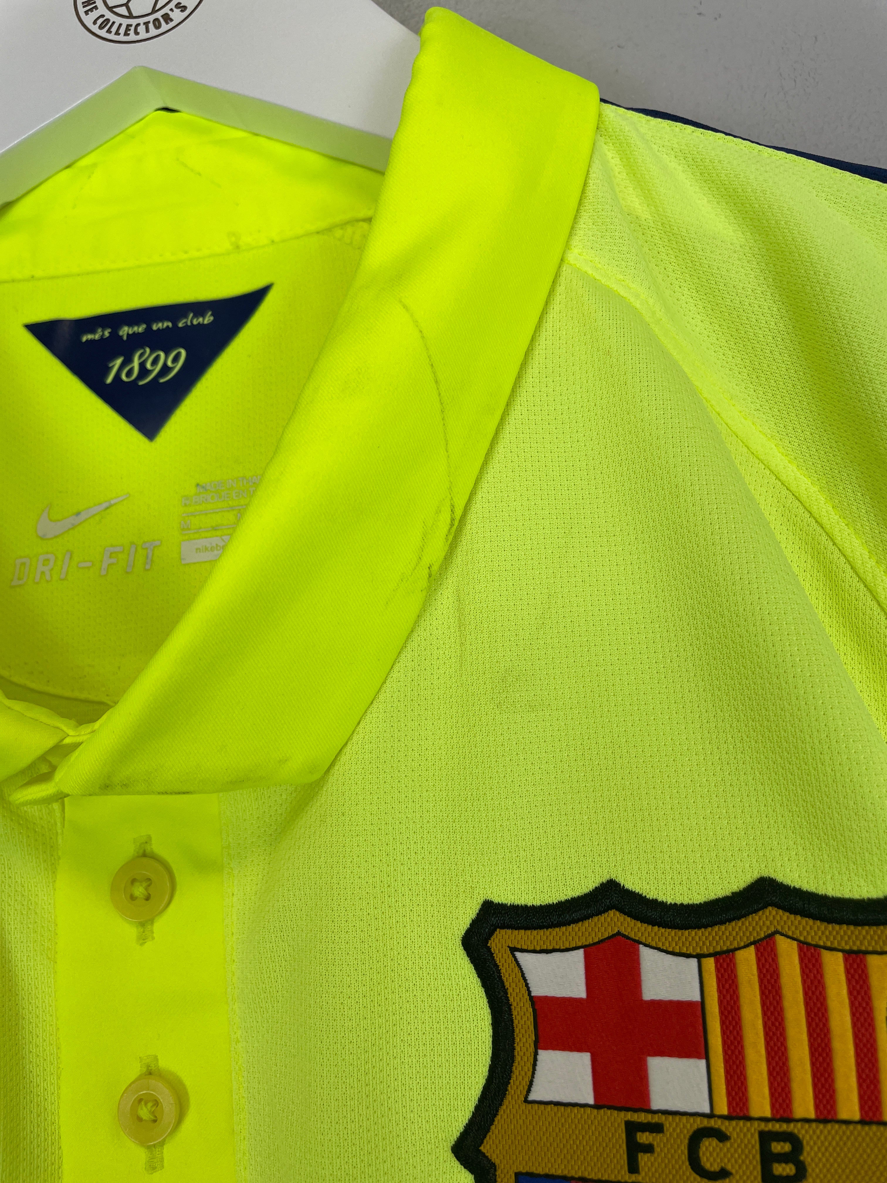 Shop 2014/15 BARCELONA NEYMAR JR #11 C/L THIRD SHIRT (M) NIKE, classic football shirts, vintage football shirts & retro soccer jerseys at Cult Kits