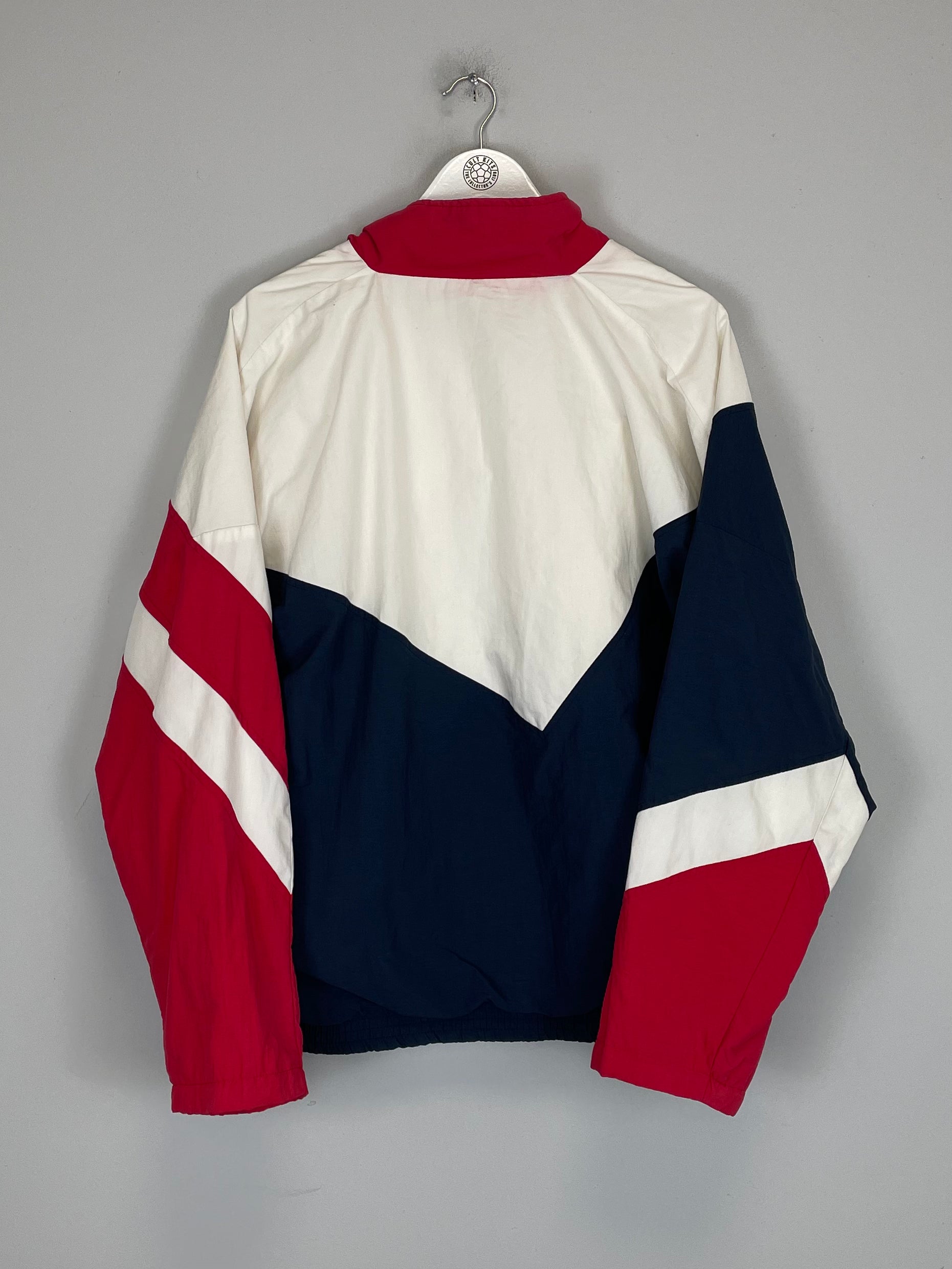 Shop 1993/94 DEPORTIVO LA CORUNA TRACK JACKET (XL) UMBRO, classic football shirts, vintage football shirts & retro soccer jerseys at Cult Kits