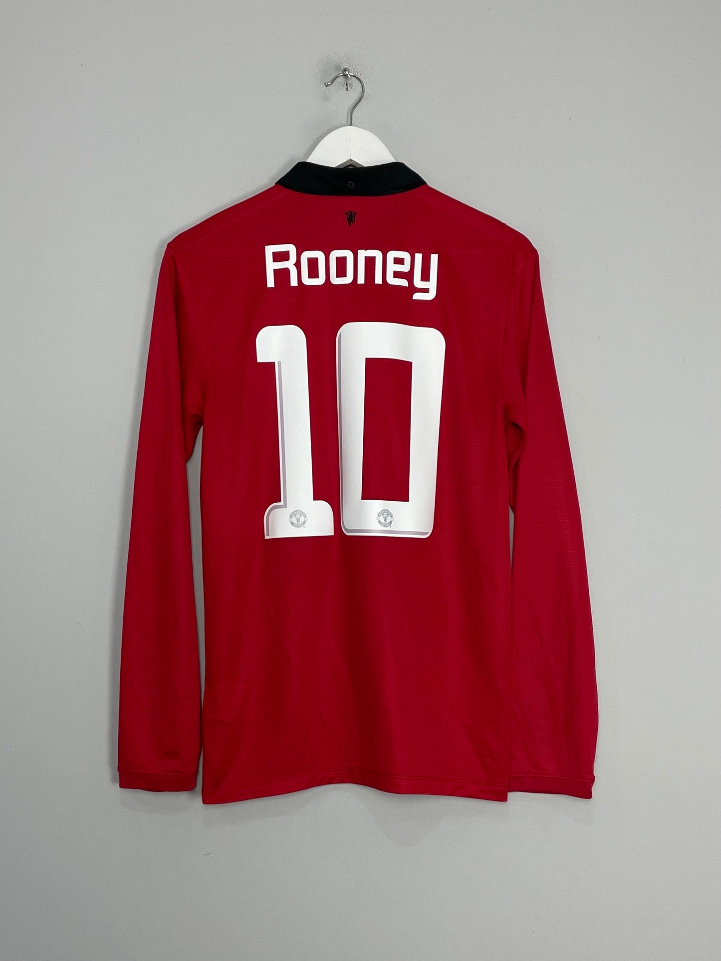 2013/14 MANCHESTER UNITED ROONEY #10 L/S HOME SHIRT (L) NIKE