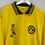 Shop 1997/98 DORTMUND FAN CLUB L/S SHIRT (XL) JAKO SPORT, classic football shirts, vintage football shirts & retro soccer jerseys at Cult Kits