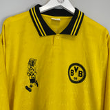 Shop 1997/98 DORTMUND FAN CLUB L/S SHIRT (XL) JAKO SPORT, classic football shirts, vintage football shirts & retro soccer jerseys at Cult Kits