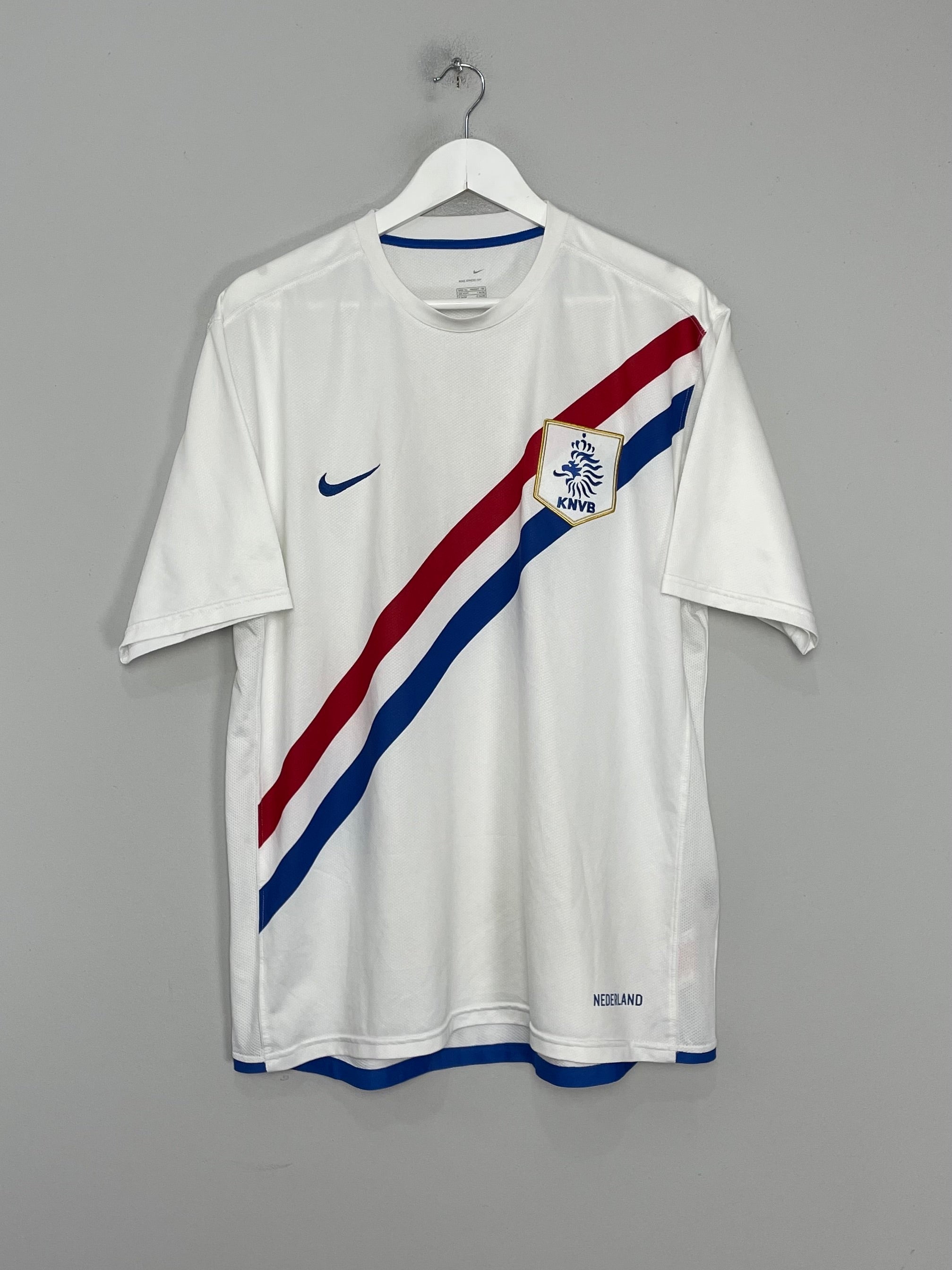 Shop 2006/08 NETHERLANDS AWAY SHIRT (XL) NIKE, classic football shirts, vintage football shirts & retro soccer jerseys at Cult Kits