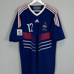 Shop 2009/10 FRANCE HENRY #12 HOME SHIRT (XL) ADIDAS, classic football shirts, vintage football shirts & retro soccer jerseys at Cult Kits