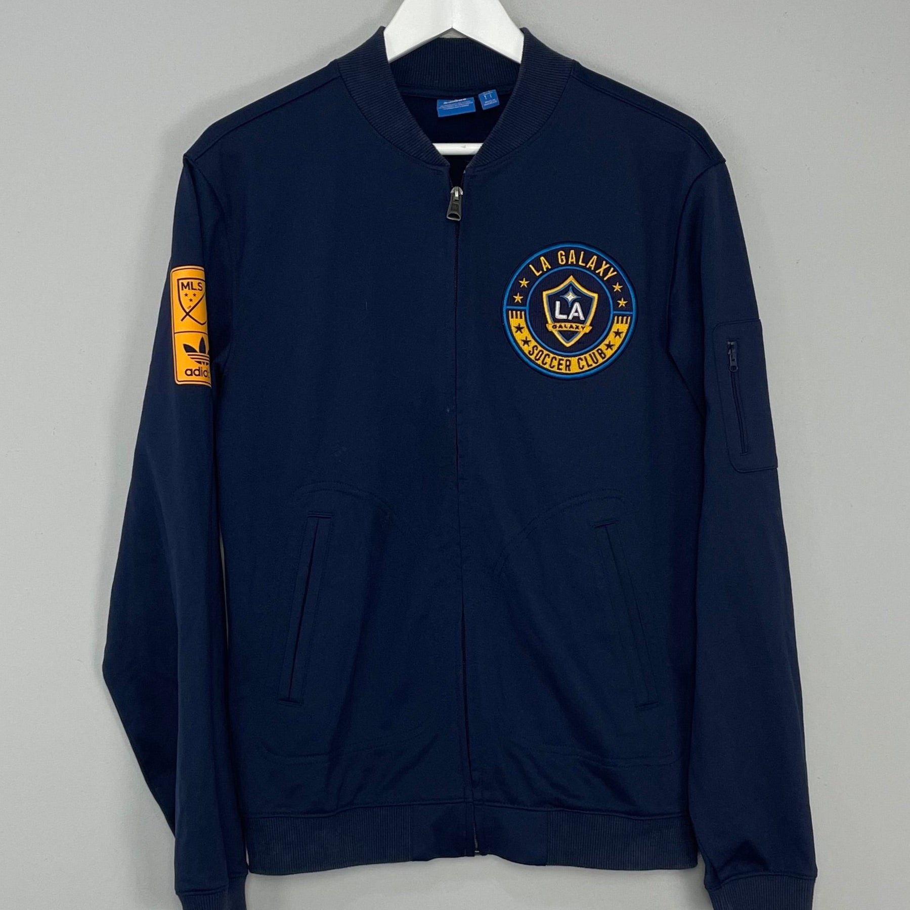 Shop 2016/17 LA GALAXY TRACK JACKET (S) ADIDAS ORIGINALS, classic football shirts, vintage football shirts & retro soccer jerseys at Cult Kits