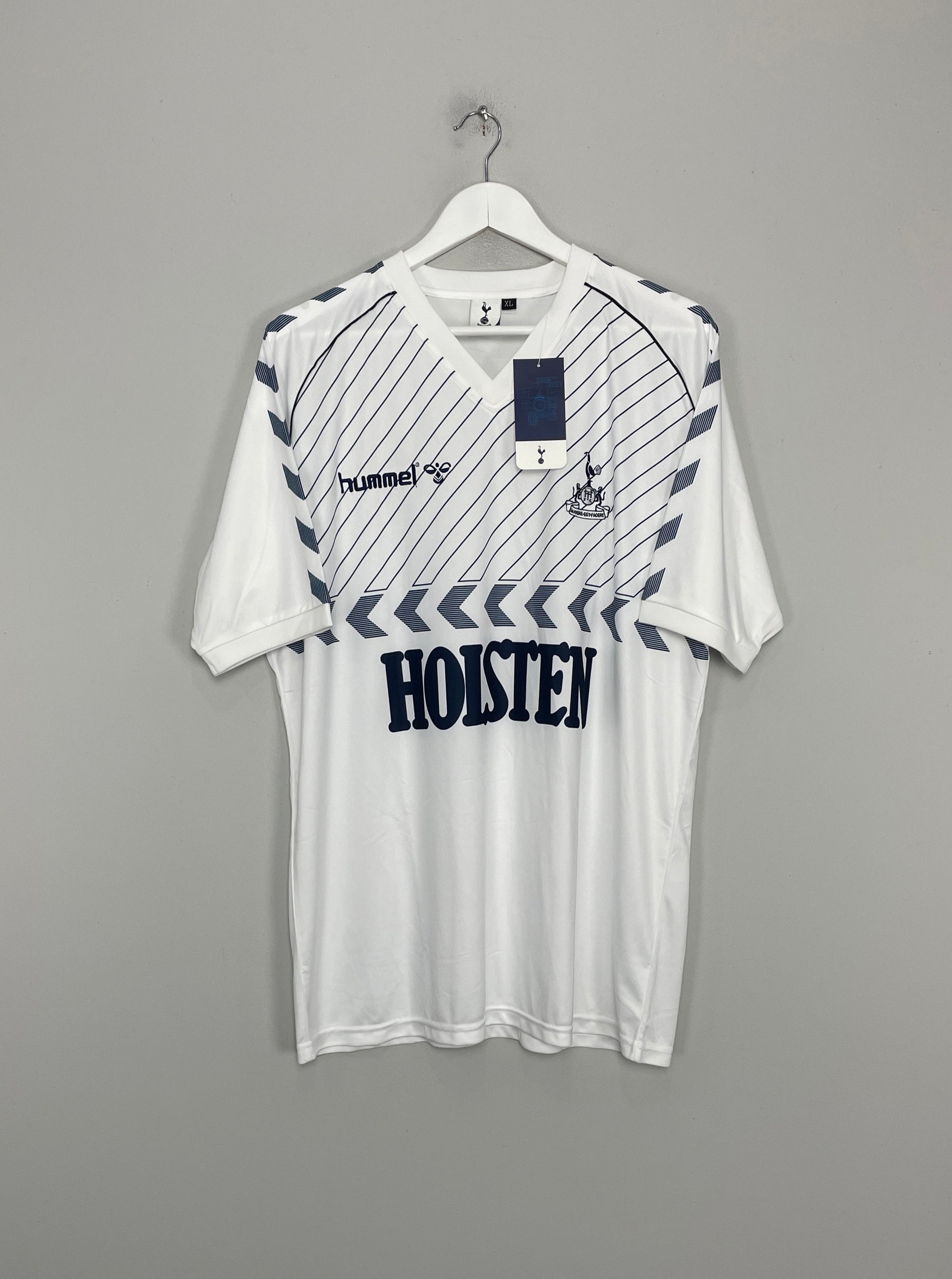 Classic Football Shirts on X: Closer Look: 1985-87 Tottenham home