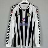 Shop 2007/08 ST MIRREN L/S HOME SHIRT (XL) HUMMEL, classic football shirts, vintage football shirts & retro soccer jerseys at Cult Kits