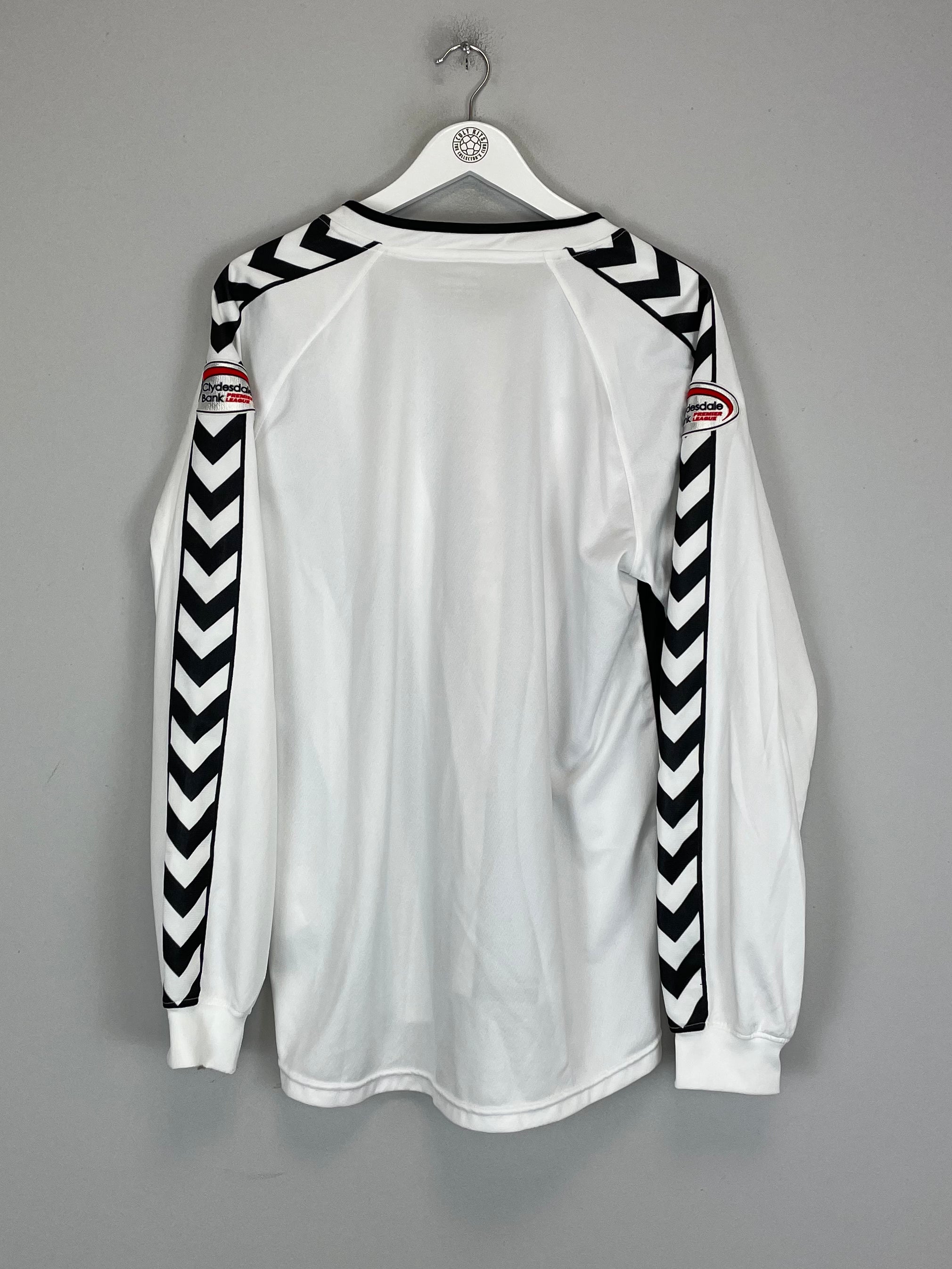 Shop 2007/08 ST MIRREN L/S HOME SHIRT (XL) HUMMEL, classic football shirts, vintage football shirts & retro soccer jerseys at Cult Kits