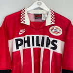 Shop 1995/96 PSV HOME SHIRT (XL) NIKE, classic football shirts, vintage football shirts & retro soccer jerseys at Cult Kits