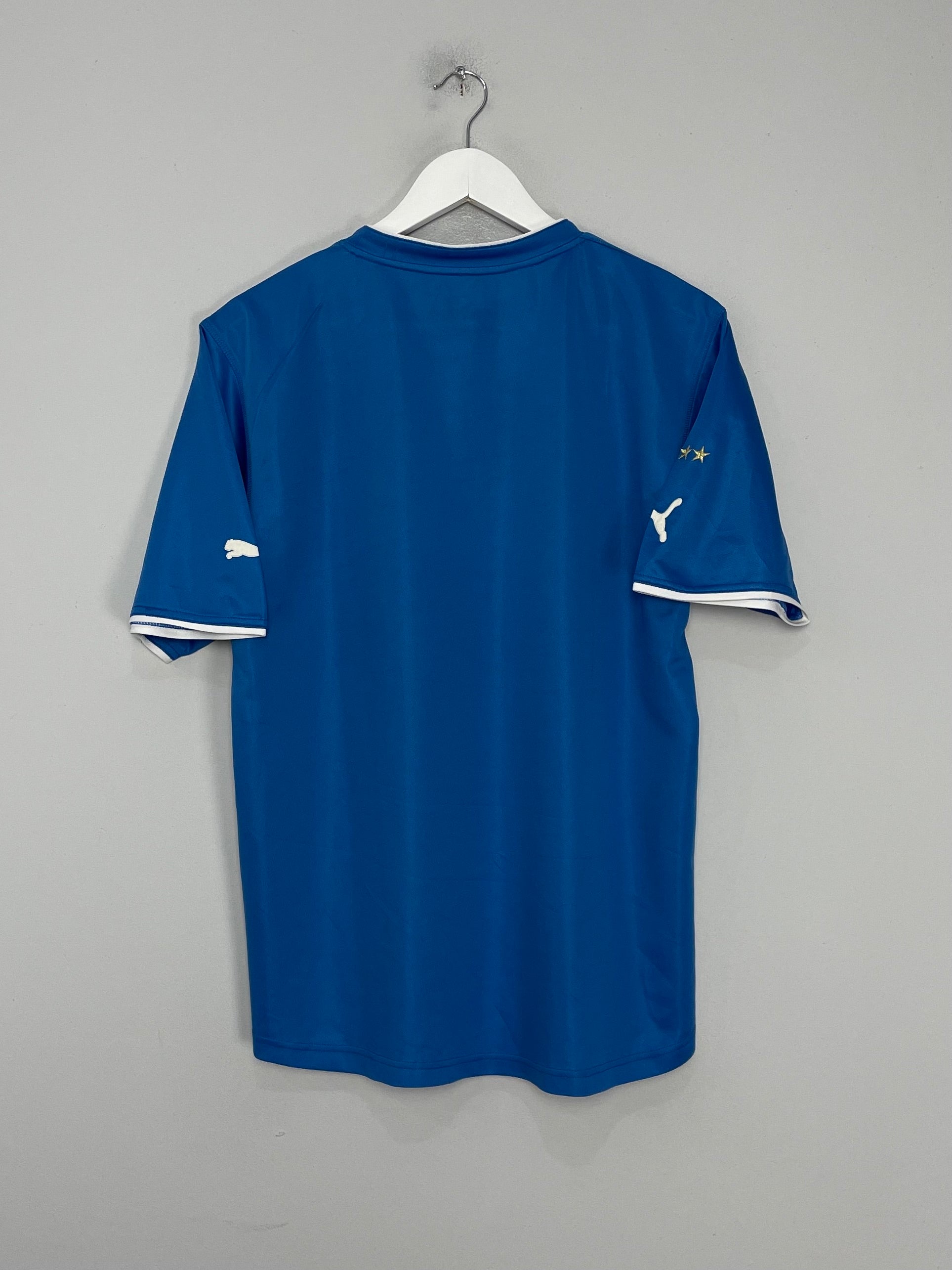 Shop 2003/04 ITALY HOME SHIRT (M) PUMA, classic football shirts, vintage football shirts & retro soccer jerseys at Cult Kits