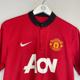 Shop 2013/14 MANCHESTER UNITED V.PERSIE #20 HOME SHIRT (M) NIKE, classic football shirts, vintage football shirts & retro soccer jerseys at Cult Kits