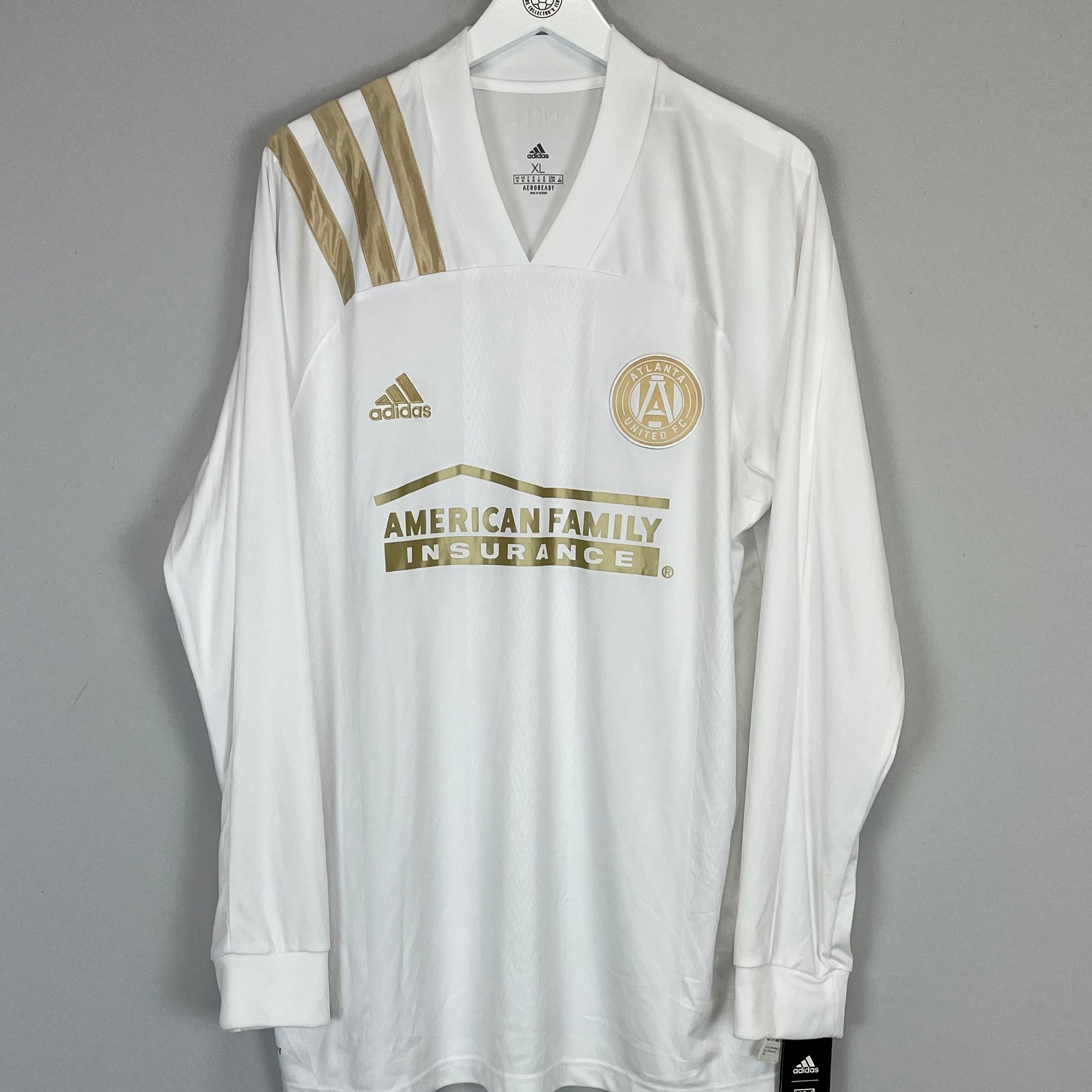 Shop 2020 ATLANTA *BNWT* L/S AWAY SHIRT (XL) ADIDAS, classic football shirts, vintage football shirts & retro soccer jerseys at Cult Kits