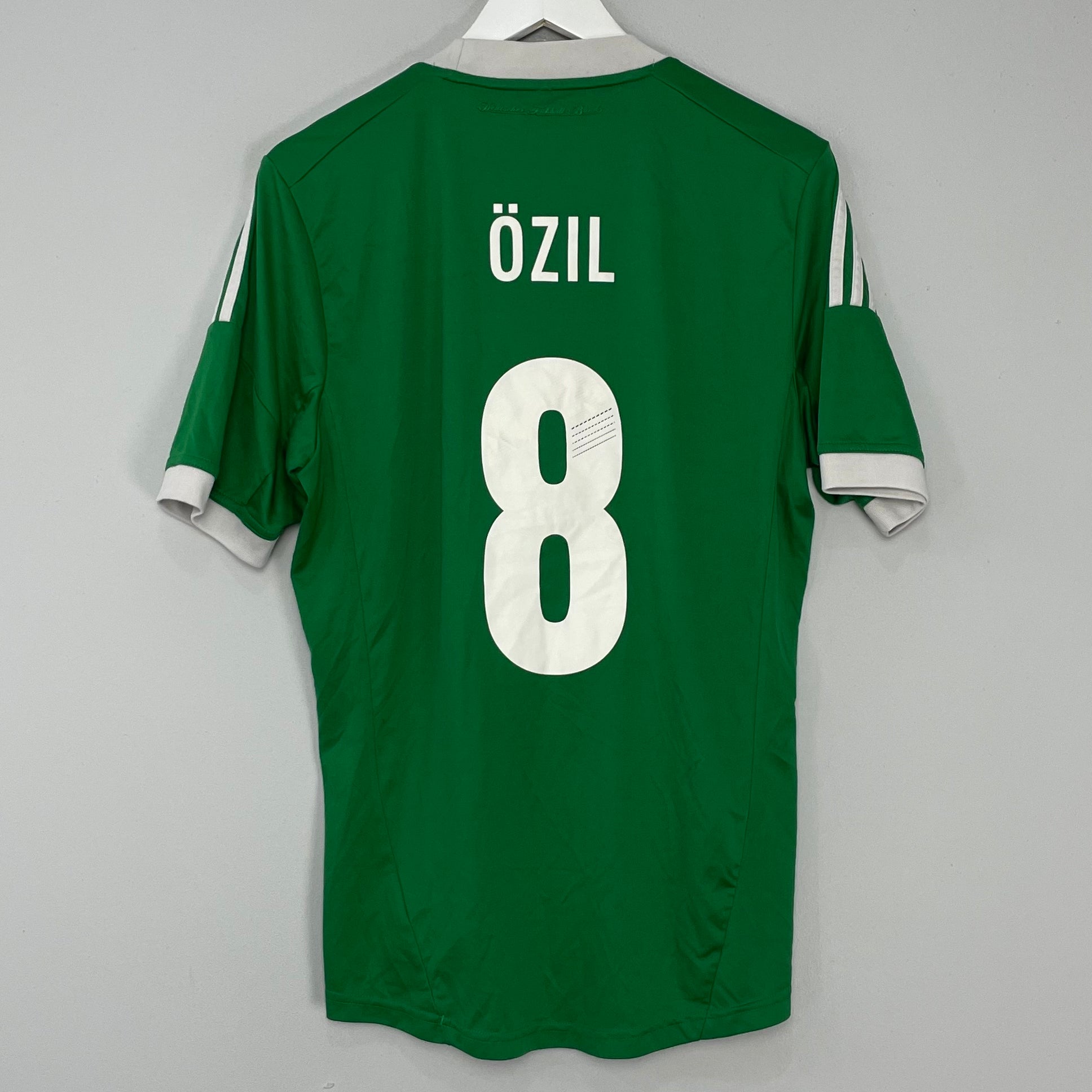 Shop 2012/13 GERMANY OZIL #8 AWAY SHIRT (S) ADIDAS, classic football shirts, vintage football shirts & retro soccer jerseys at Cult Kits