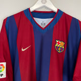 2002/03 BARCELONA LUIS ENRIQUE #21 HOME SHIRT (XL) NIKE
