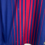 Shop 2017/18 BARCELONA MESSI #10 L/S HOME SHIRT (M) NIKE, classic football shirts, vintage football shirts & retro soccer jerseys at Cult Kits