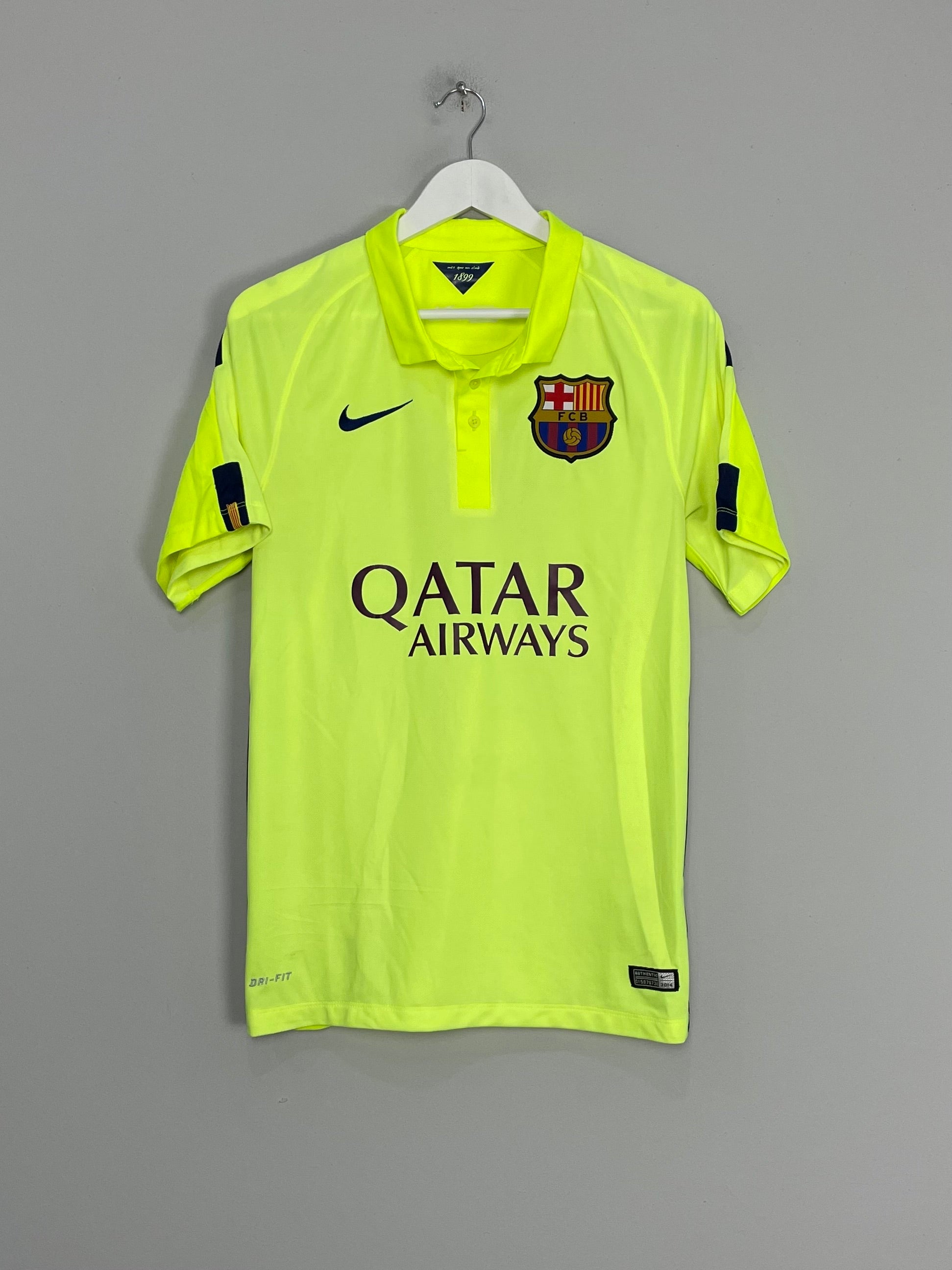 Shop 2014/15 BARCELONA MESSI #10 THIRD SHIRT (S) NIKE, classic football shirts, vintage football shirts & retro soccer jerseys at Cult Kits