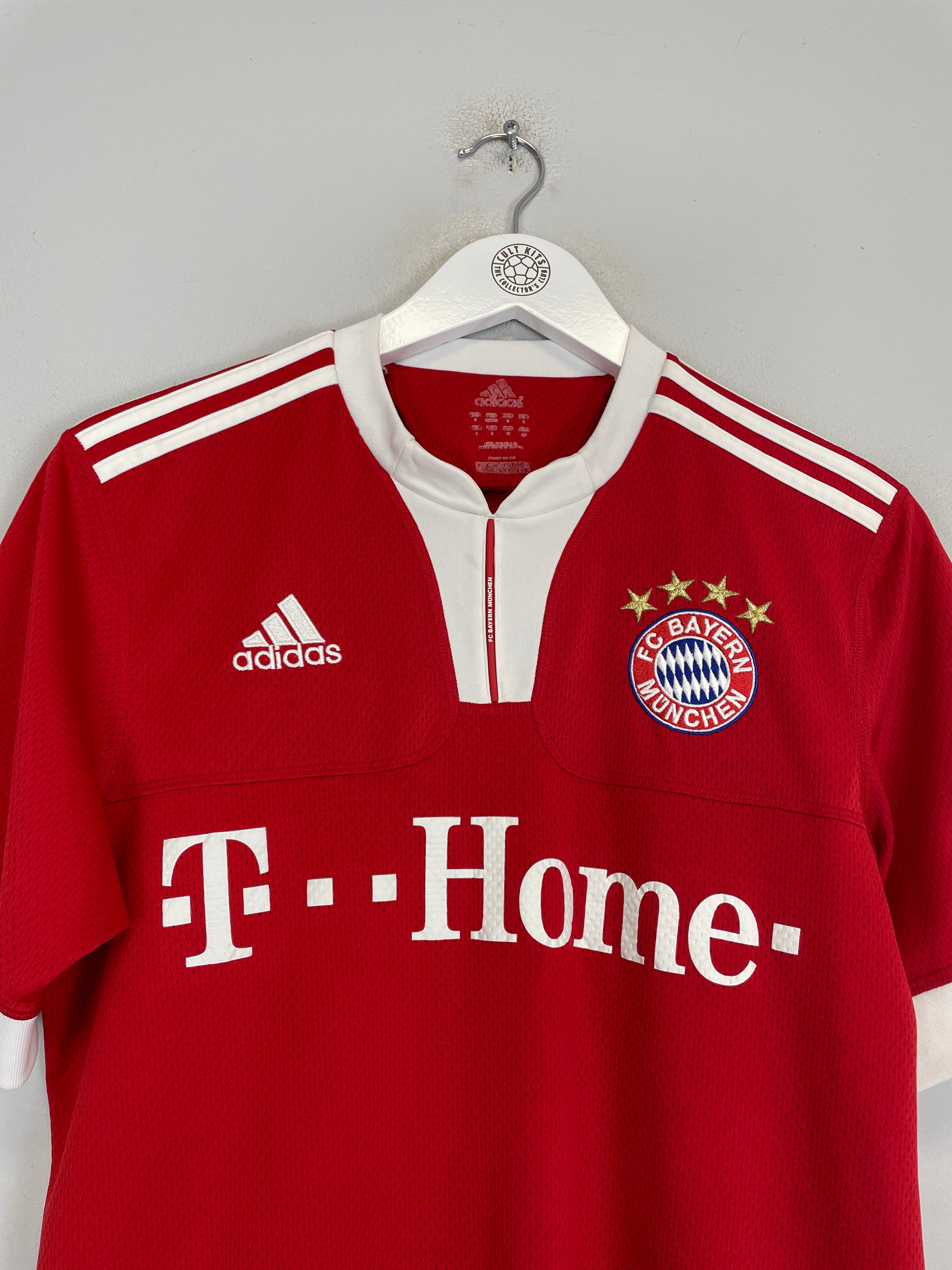 Shop 2009/10 BAYERN MUNICH RIBERY #7 HOME SHIRT (S) ADIDAS, classic football shirts, vintage football shirts & retro soccer jerseys at Cult Kits